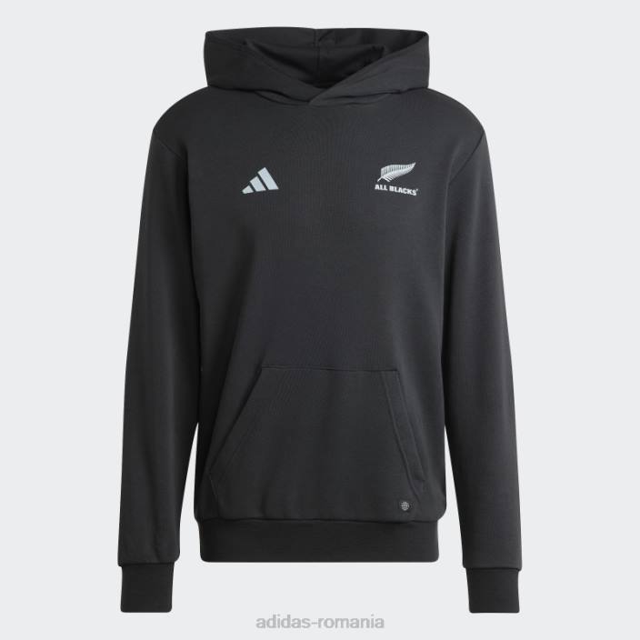 Adidas all blacks rugby supporters hanorac negru bărbați negru 2JBN1034