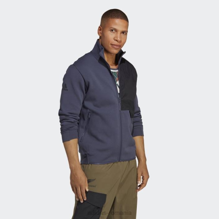 Adidas jachetă lifestyle all blacks rugby bleumarin bărbați bleumarin/negru 2JBN14305
