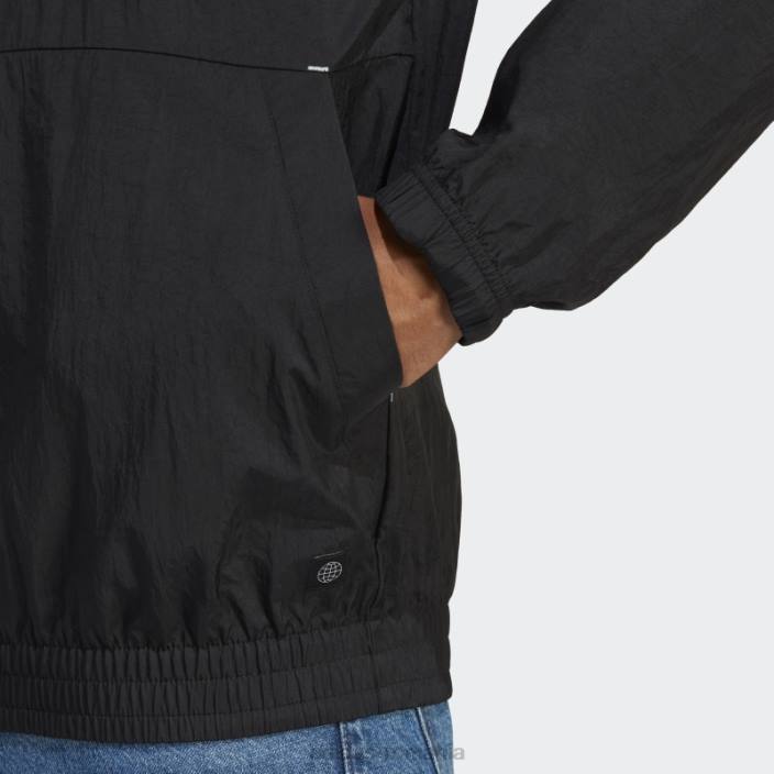 Adidas jachetă neagră all blacks rugby suporteri bărbați gri inchis 2JBN13954