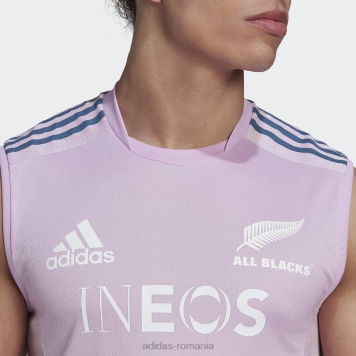 Adidas liliac all blacks rugby performance singlet adidas bărbați liliac/alb/otel 2JBN13395