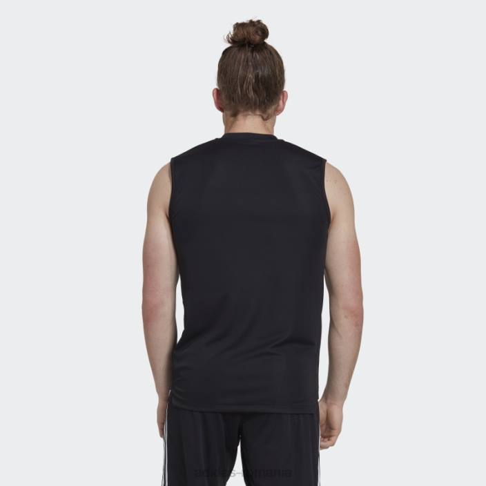 Adidas maiotă neagră maori all blacks de performanță de rugby bărbați negru/verde 2JBN1547