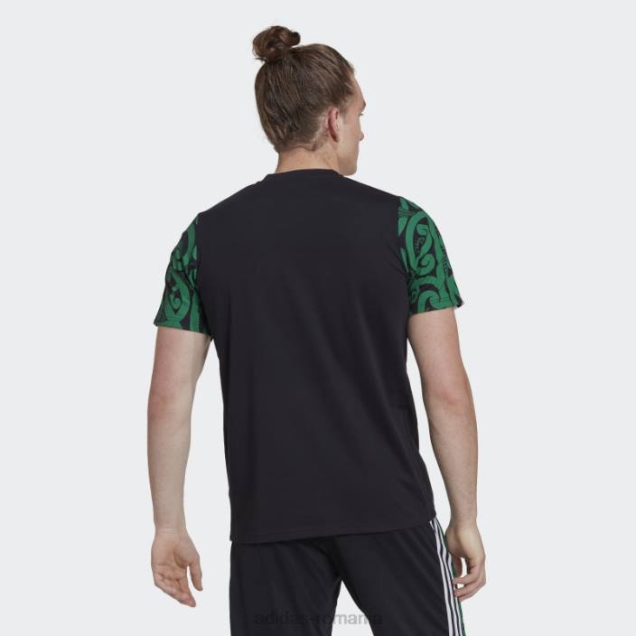 Adidas polo maori negru bărbați negru/verde 2JBN1333