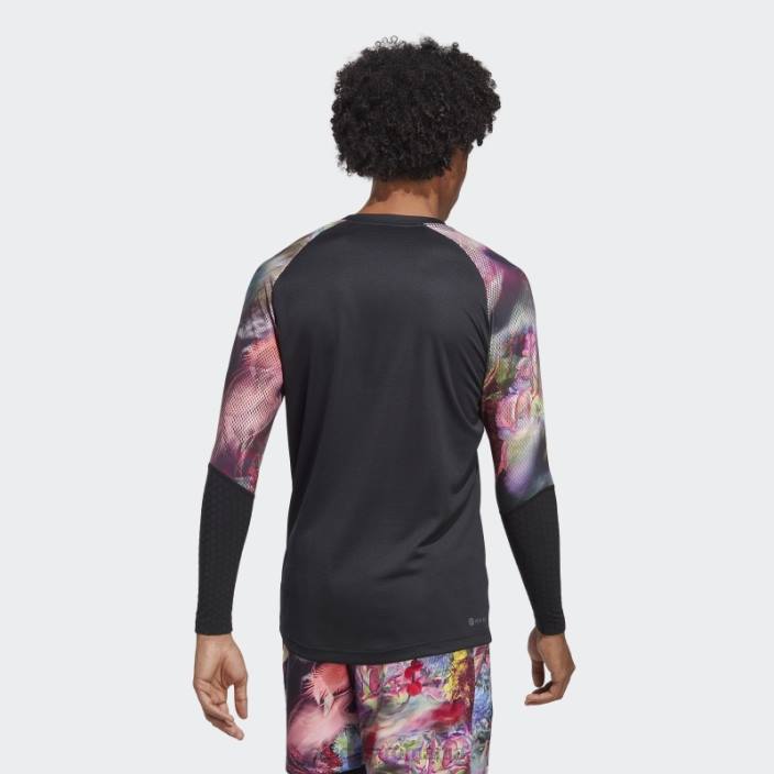 Adidas melbourne tenis heat.rdy cu mânecă lungă multicolor bărbați multicolor/negru 2JBN14191