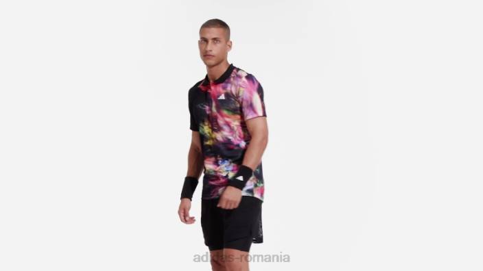 Adidas melbourne tenis heat.rdy freelift tricou polo multicolor adidas bărbați multicolor/negru 2JBN13578
