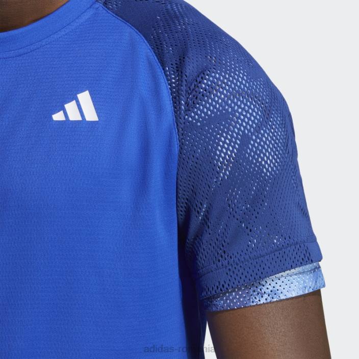 Adidas melbourne tenis heat.rdy raglan tee blue bărbați albastru 2JBN13700