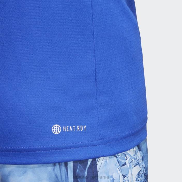 Adidas melbourne tenis heat.rdy raglan tee blue bărbați albastru 2JBN13700