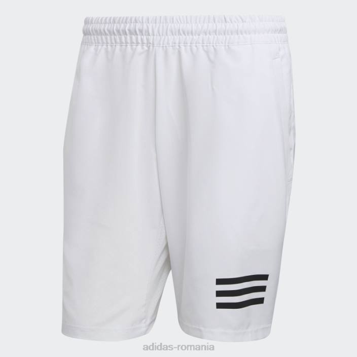 Adidas pantaloni scurți club tenis 3 dungi negru bărbați alb negru 2JBN5633