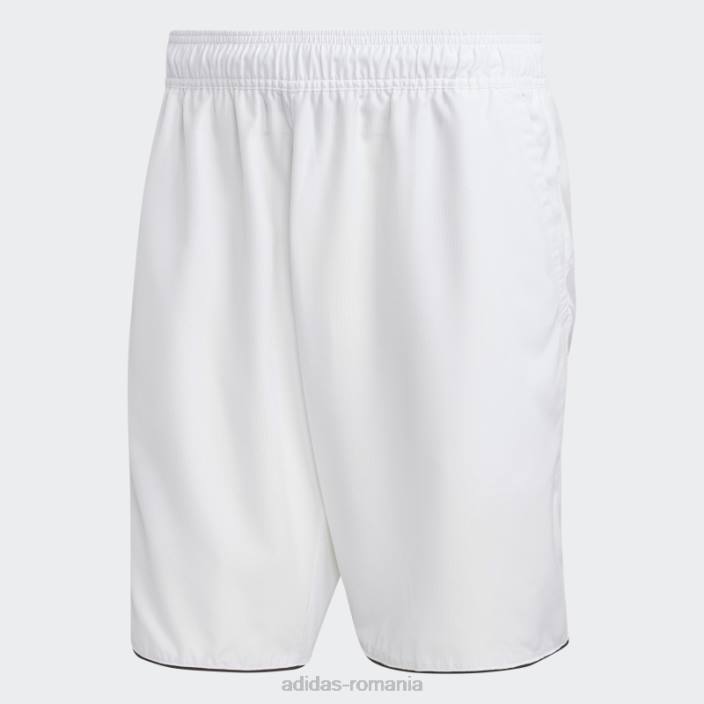 Adidas pantaloni scurți de tenis de club alb bărbați alb 2JBN13421