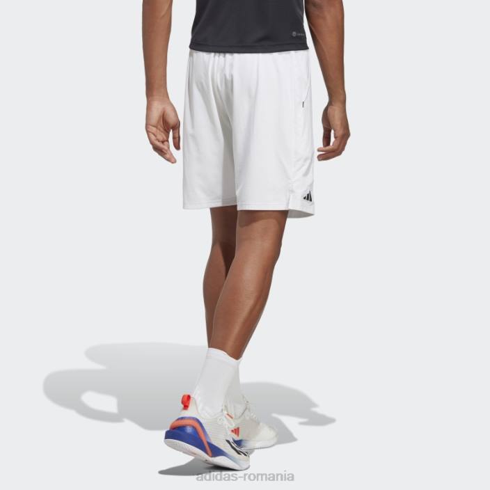 Adidas pantaloni scurți de tenis ergo fierbinți alb adidas bărbați alb 2JBN6480