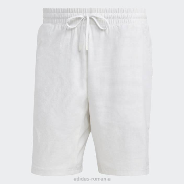 Adidas pantaloni scurți de tenis ergo fierbinți alb adidas bărbați alb 2JBN6480