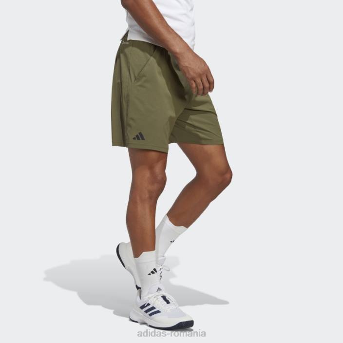 Adidas pantaloni scurți de tenis ergo olive adidas bărbați măsline/taupe 2JBN13503