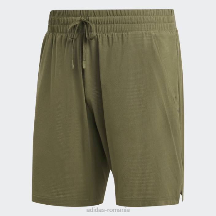 Adidas pantaloni scurți de tenis ergo olive adidas bărbați măsline/taupe 2JBN13503