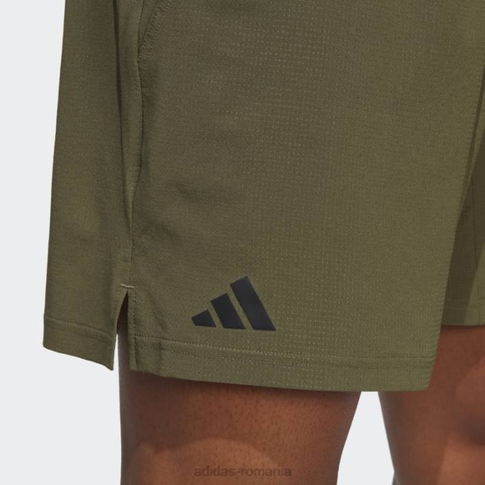 Adidas pantaloni scurți de tenis ergo olive adidas bărbați măsline/taupe 2JBN13503