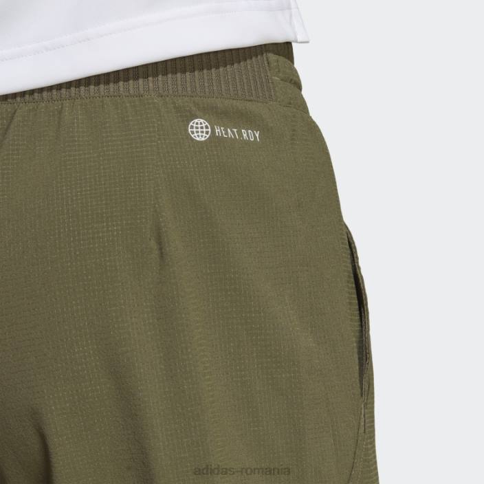 Adidas pantaloni scurți de tenis ergo olive adidas bărbați măsline/taupe 2JBN13503