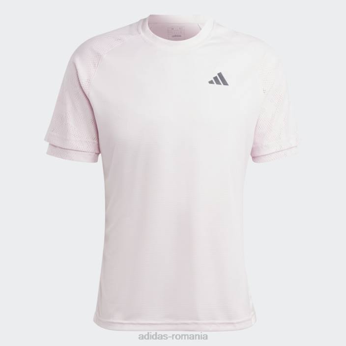 Adidas pink melbourne tennis heat.rdy tricou raglan adidas bărbați roz 2JBN6333