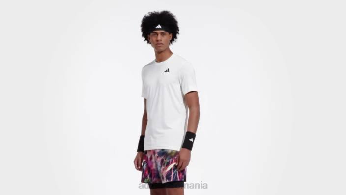 Adidas tricou alb de tenis freelift bărbați alb 2JBN5878