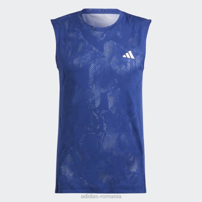 Adidas tricou fără mâneci tenis melbourne albastru victorie bărbați albastru victorie 2JBN13957