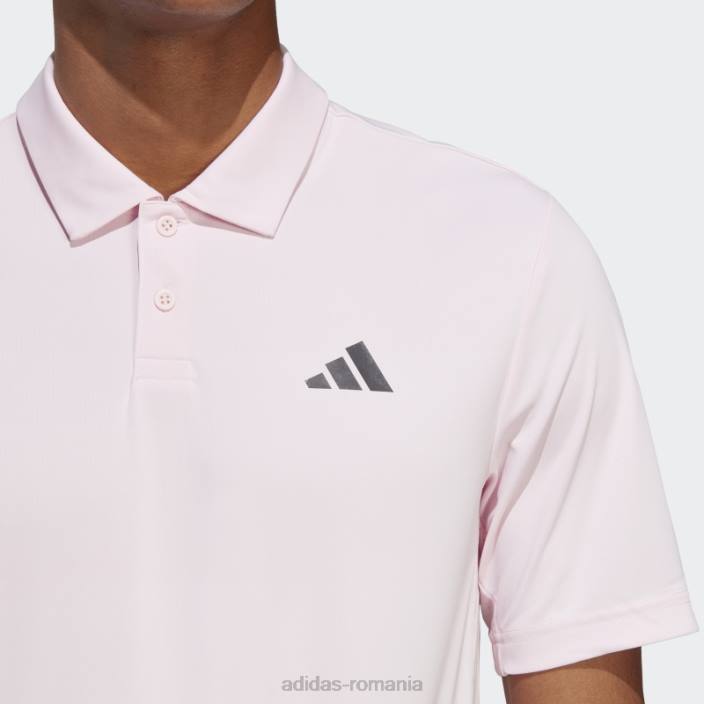 Adidas tricou polo tenis club roz 3 dungi adidas bărbați roz 2JBN6513