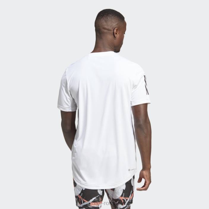 Adidas tricou tenis club 3 dungi alb bărbați alb 2JBN13922