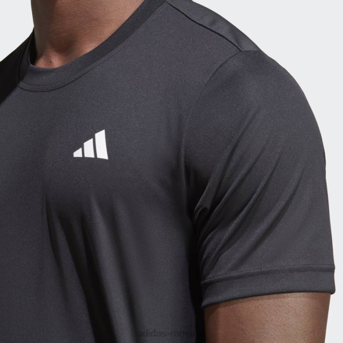 Adidas tricou tenis club 3 dungi negru adidas bărbați negru 2JBN13944