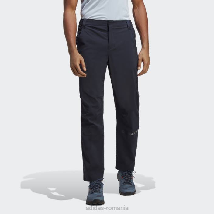 Adidas cerneală pantaloni țesuți multi terrex bărbați cerneală 2JBN6308
