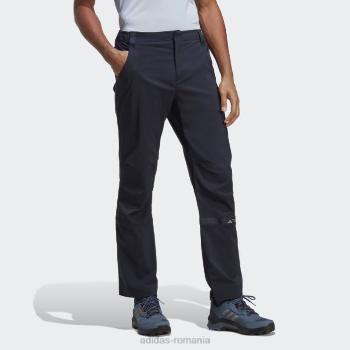 Adidas cerneală pantaloni țesuți multi terrex bărbați cerneală 2JBN6308