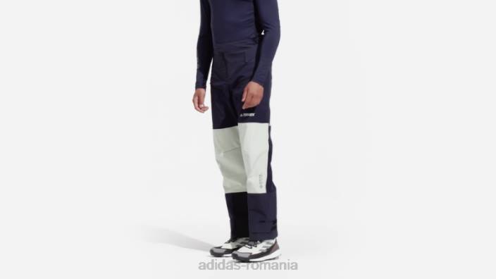 Adidas cerneală terrex skyclimb shield gore schi turing pantaloni de trening hibrid bărbați cerneală/verde 2JBN15088