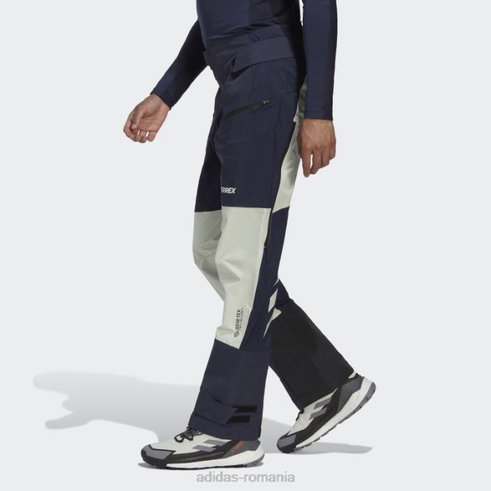 Adidas cerneală terrex skyclimb shield gore schi turing pantaloni de trening hibrid bărbați cerneală/verde 2JBN15088