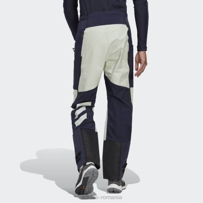 Adidas cerneală terrex skyclimb shield gore schi turing pantaloni de trening hibrid bărbați cerneală/verde 2JBN15088