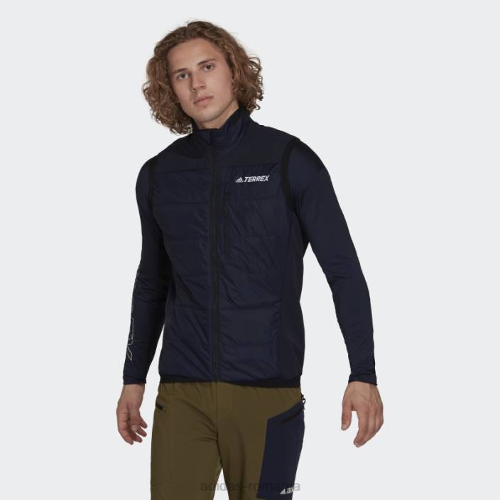 Adidas cerneală vestă izolatoare terrex primaloft hibrid bărbați cerneală 2JBN15277