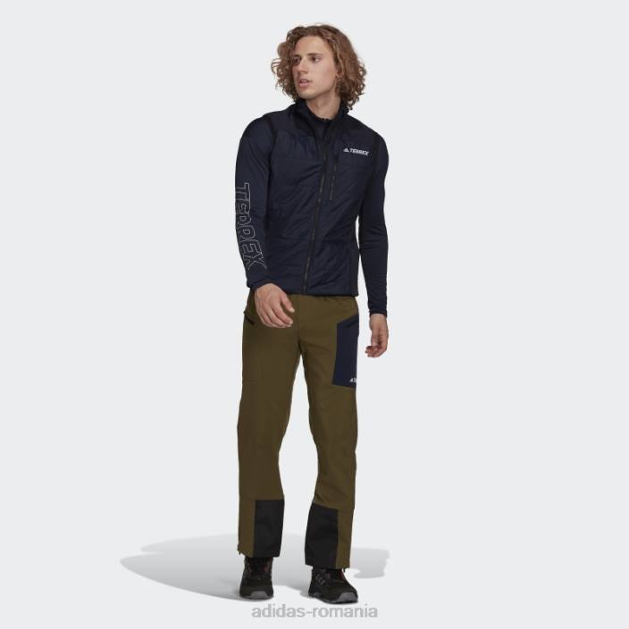 Adidas cerneală vestă izolatoare terrex primaloft hibrid bărbați cerneală 2JBN15277