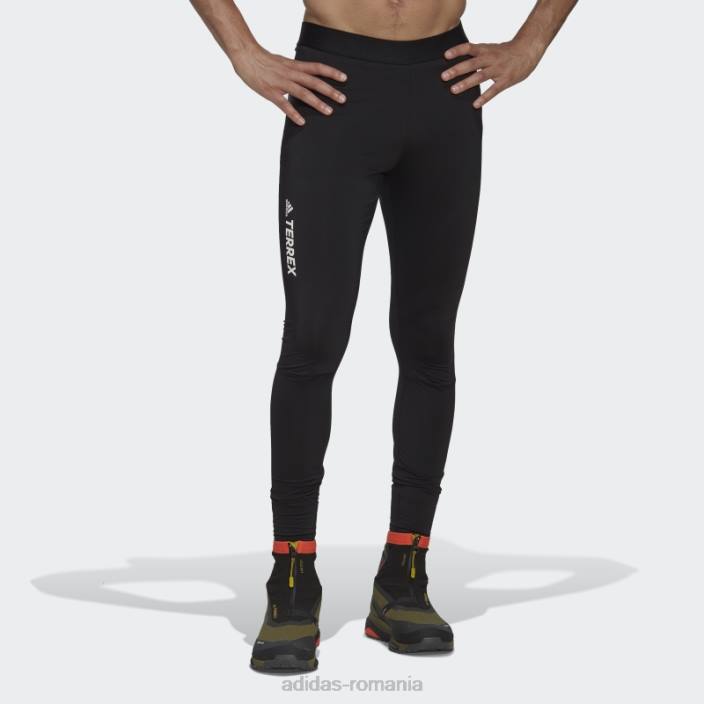 Adidas colanti terrex agravic xc negri bărbați alb negru 2JBN14131
