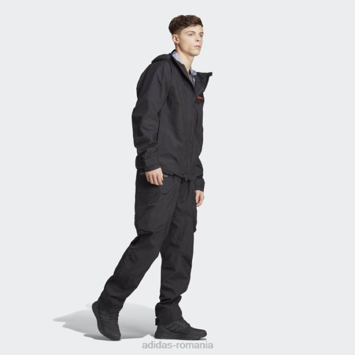 Adidas costum negru xploric gore-tex bărbați negru 2JBN14530