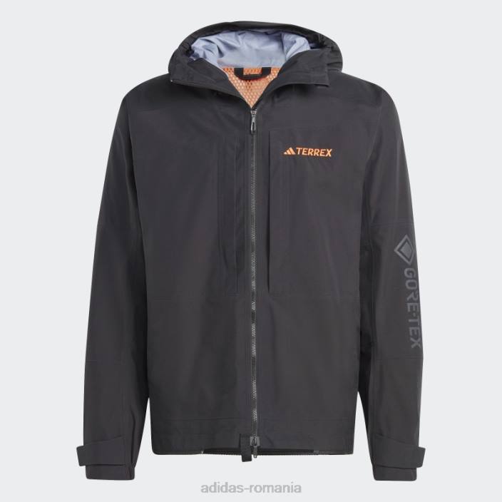Adidas costum negru xploric gore-tex bărbați negru 2JBN14530