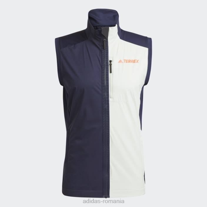 Adidas fashion terrex xperior schi fond vesta soft shell verde bărbați cerneală/verde 2JBN14984