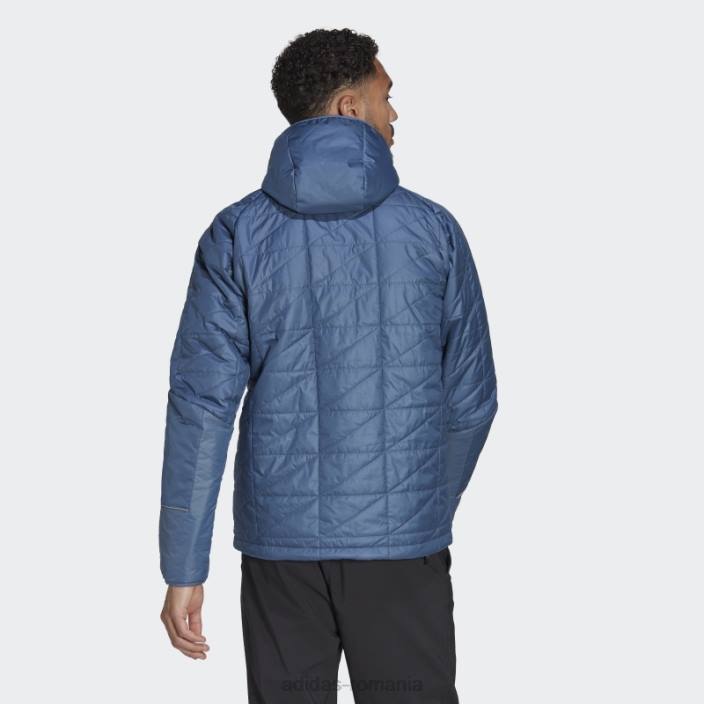 Adidas geacă cu glugă izolată terrex multi din oțel bărbați oţel 2JBN13814