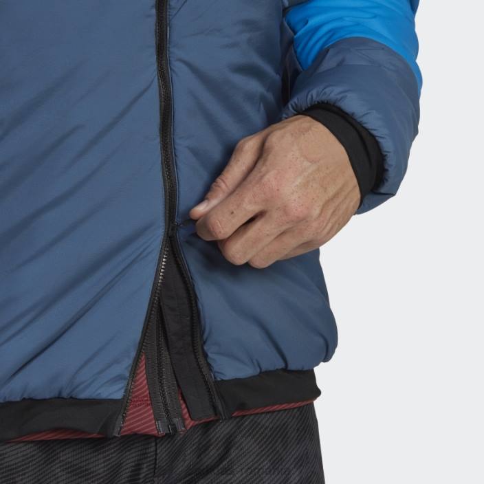 Adidas geacă cu glugă terrex techrock stretch primaloft oțel adidas bărbați oţel 2JBN14958