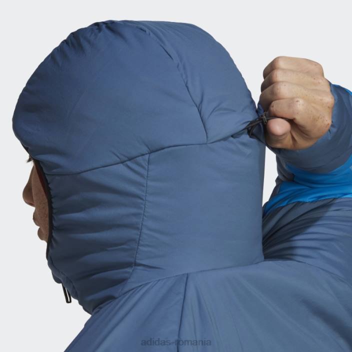 Adidas geacă cu glugă terrex techrock stretch primaloft oțel adidas bărbați oţel 2JBN14958
