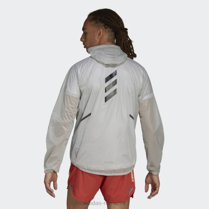 Adidas geacă de ploaie terrex agravic nevopsită cu 2,5 straturi bărbați nevopsit 2JBN14081