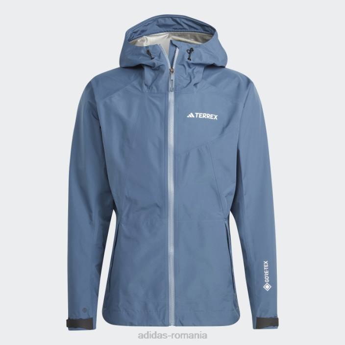 Adidas geacă de ploaie terrex xperior gore-tex paclite oțel bărbați oţel 2JBN13585