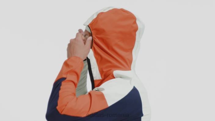 Adidas geacă de schi turing terrex skyclimb gore soft shell portocaliu bărbați portocaliu/verde/cerneală 2JBN14041