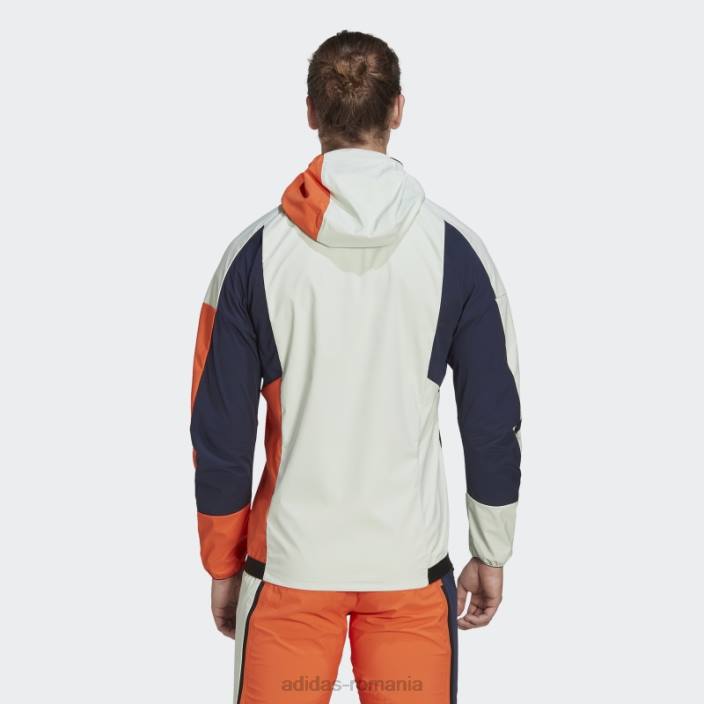 Adidas geacă de schi turing terrex skyclimb gore soft shell portocaliu bărbați portocaliu/verde/cerneală 2JBN14041
