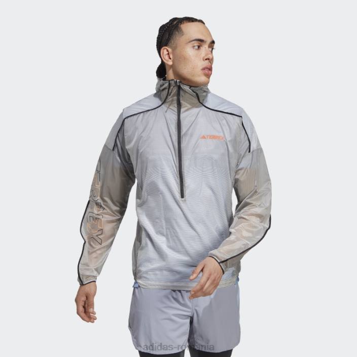 Adidas geacă de vânt terrex agravic windweave pro nevopsită bărbați nevopsit 2JBN6446