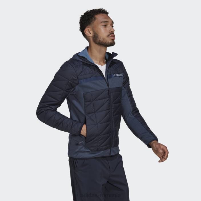 Adidas geacă izolată ink terrex multi hibrid adidas bărbați cerneală/oțel 2JBN6225