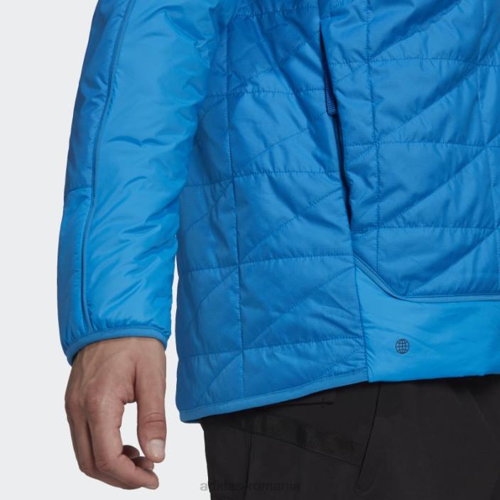 Adidas geacă izolată terrex multi sintetică albastru șoc bărbați albastru șoc 2JBN15062