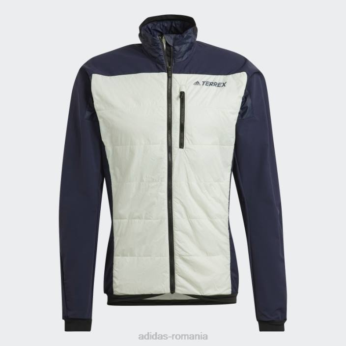 Adidas geacă izolatoare terrex primaloft hibrid verde bărbați cerneală/verde 2JBN13533