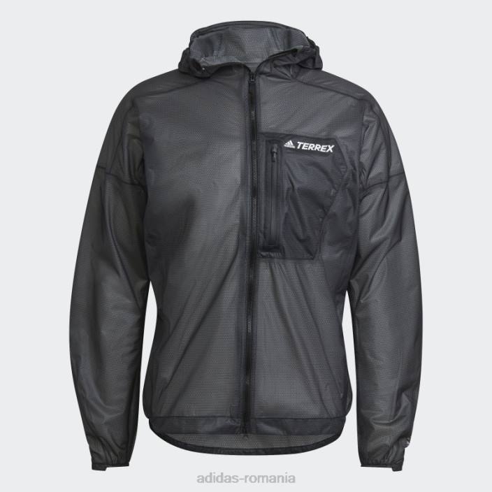 Adidas geaca de ploaie neagra terrex agravic 2.5 straturi adidas bărbați negru 2JBN13809
