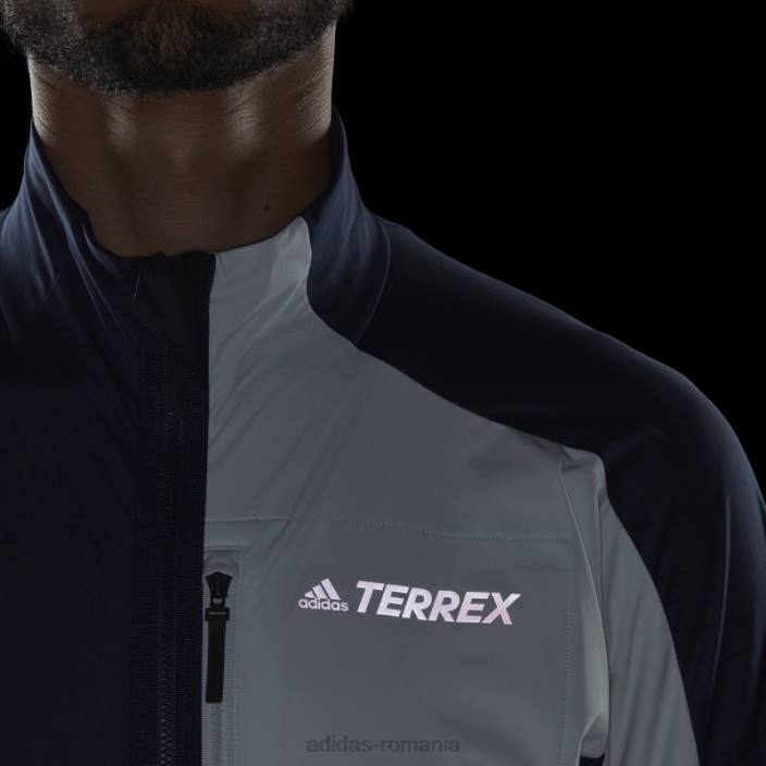 Adidas geaca de schi fond terrex xperior soft shell verde fashion bărbați cerneală/verde 2JBN14964