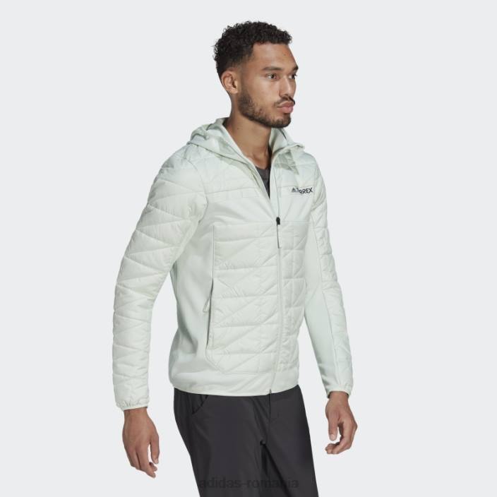 Adidas geaca izolatoare terrex multi hibrid verde adidas bărbați verde 2JBN14778