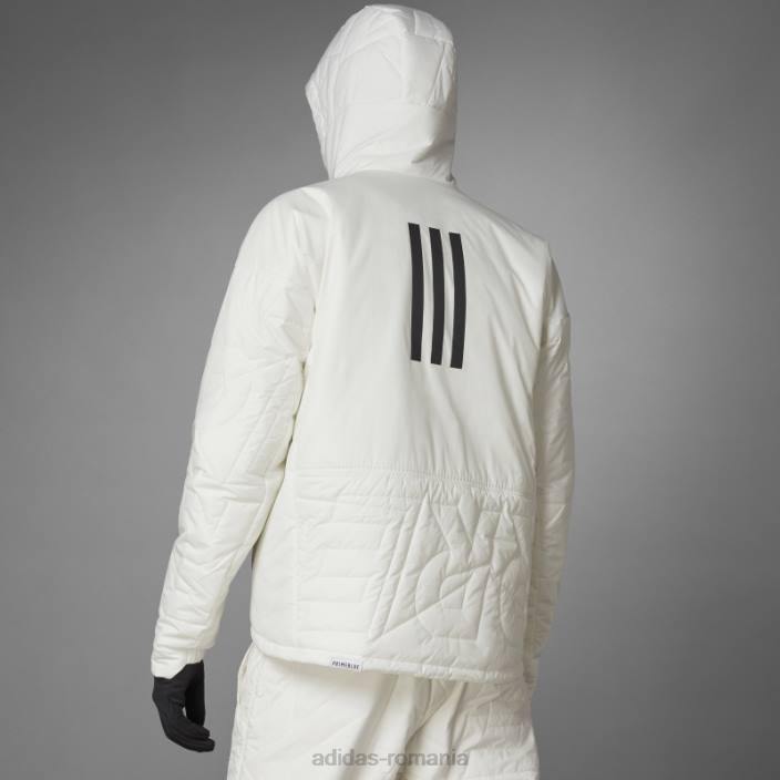 Adidas jachetă căptușită cu glugă terrex myshelter primaloft nevopsită la cald bărbați nevopsit 2JBN14992